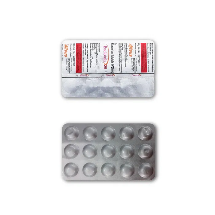 Baclotab 25 mg Tablet pack