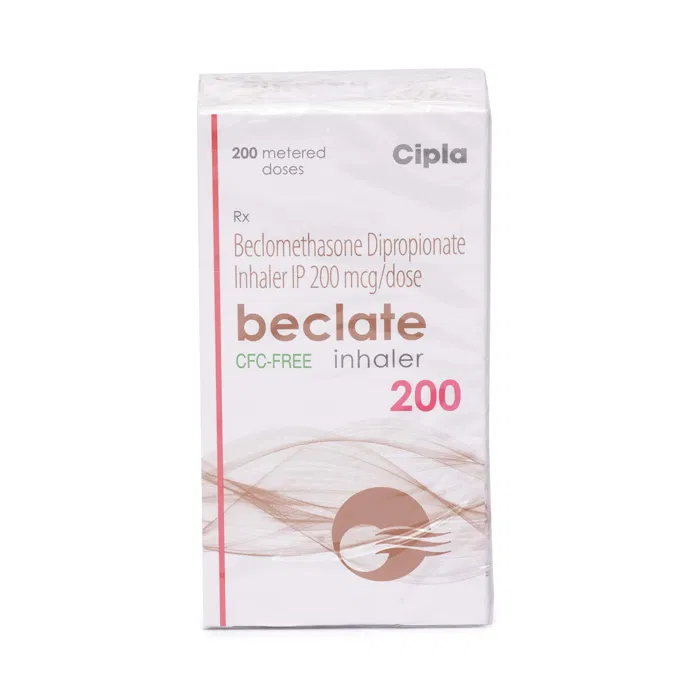 Beclate Inhaler 200 mcg pack
