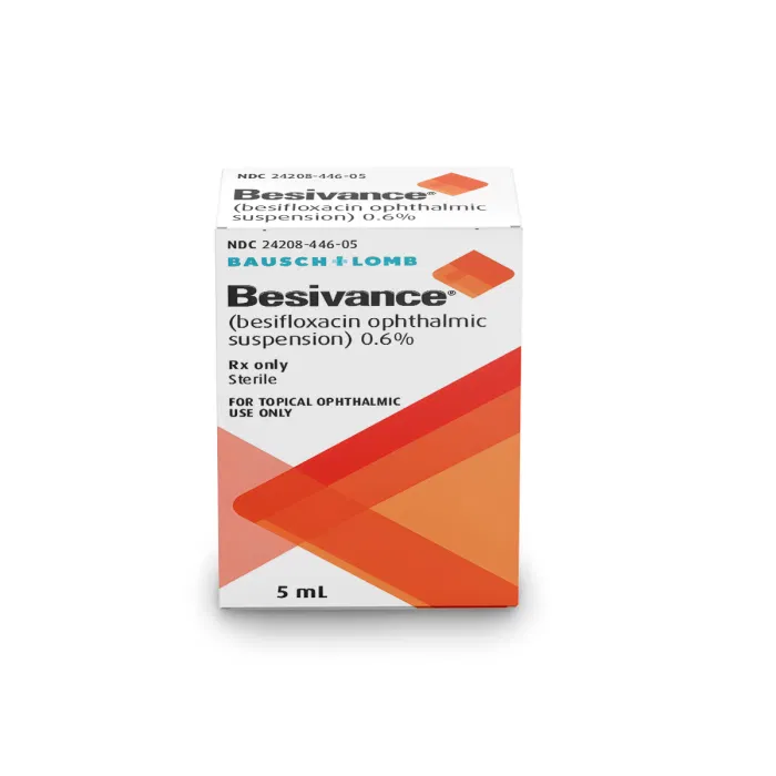 Besivance 0.6% 5 mL Eye Drop pack