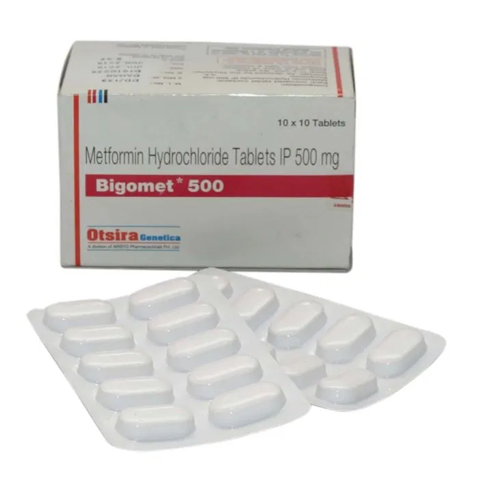 Bigomet 500 mg Tablet pack