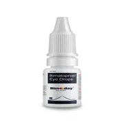 Bimaday 3 ml Eye Drops Bottle showing the Front face.