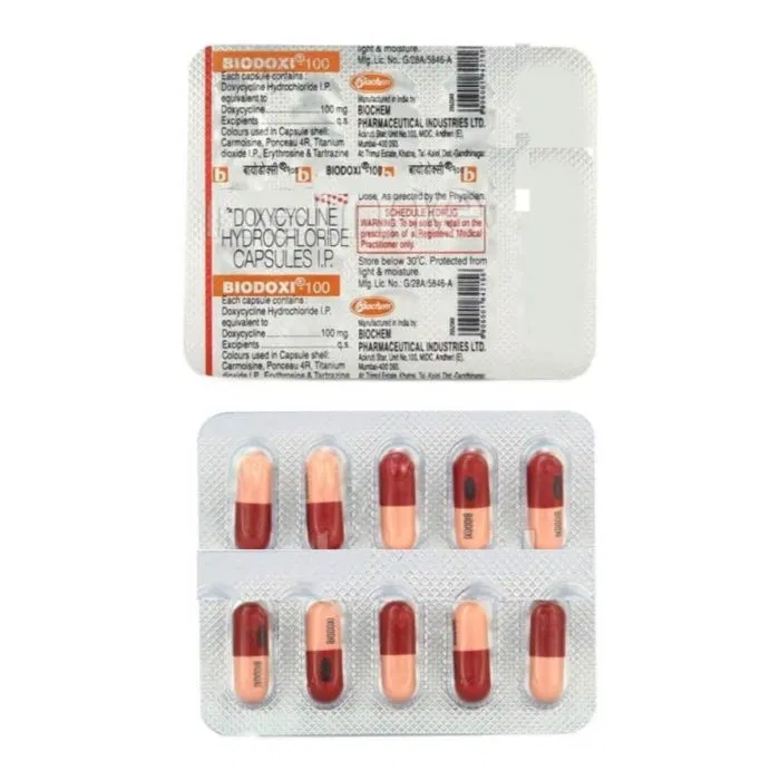 Biodoxi 100 Tablet pack