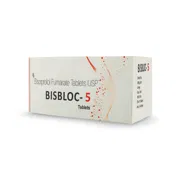 Bisbloc 5 Tablet Box/Carton showing the Front face.