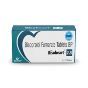 Bisoheart 2.5 Tablet Box/Carton showing the Front face.