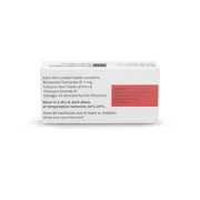 Bisolong 2.5 Mg Tablet Box/Carton showing the Back face.