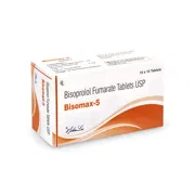 Bisomax 5 Tablet Box/Carton Front and Side View