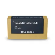 Bold Care 5 Tablet Box/Carton showing the Front face.