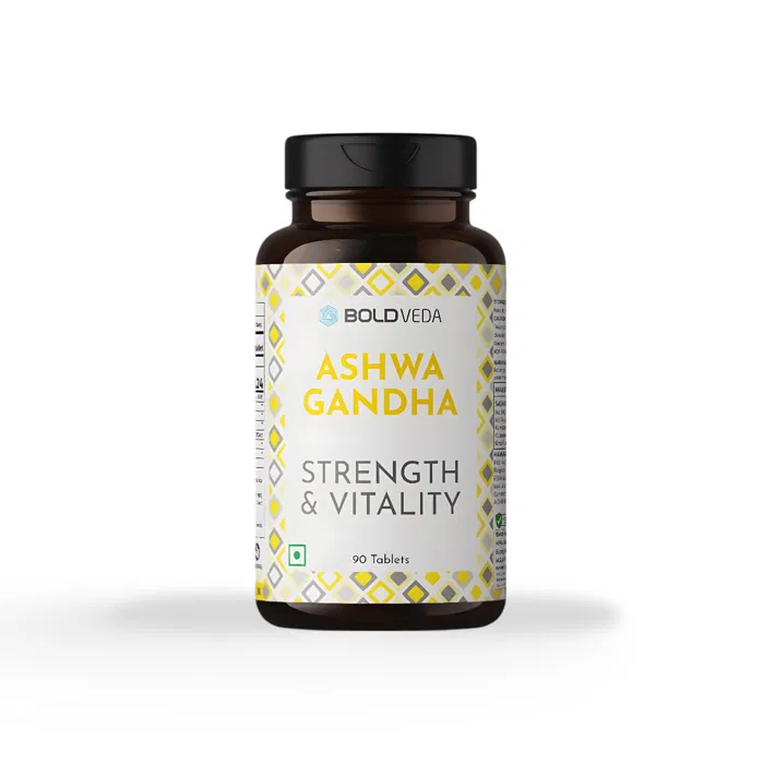 Boldveda Ashwagandha Tablets for Men & Women pack