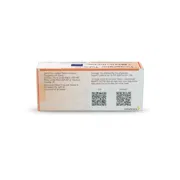 Brilinta 60 Mg Tablet Box/Carton showing the Back face.