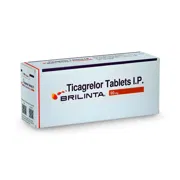 Brilinta 90 Mg Tablet Box/Carton showing the Front face.