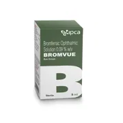 Bromvue 5 ml Box/Carton showing the Front face.
