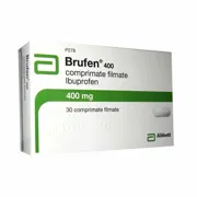 Brufen 400 Mg Box/Carton showing the Front face.