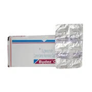 Budez CR 3 Mg Box/Carton + Blister Pack showing the Front face.