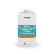 CA ATRA 10 Mg Capsule Box/Carton showing the Front face.