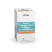 CA ATRA 10 Mg Capsule Box/Carton showing the Front face.