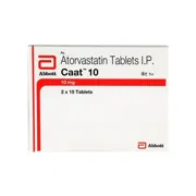 CAAT 10 Tablet Box/Carton showing the Front face.