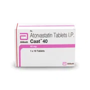 CAAT 40 Tablet Box/Carton showing the Front face.