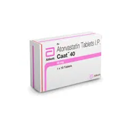 CAAT 40 Tablet Box/Carton showing the Front face.