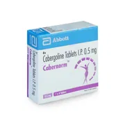 Cabernorm 0.5 Mg Tablet Box/Carton showing the Front face.
