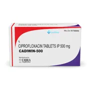 Cadiwin 500 Mg Tablet Box Front View