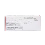 Calaptin SR 120 Mg Box/Carton showing the Back face.