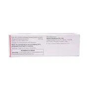 Calaptin SR 240 Mg Box/Carton showing the Back face.