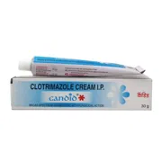 Candid Cream 15 gm Box/Carton + Tube showing the Front face.