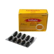 Cardioplus Box/Carton + Blister Pack showing the Front face.