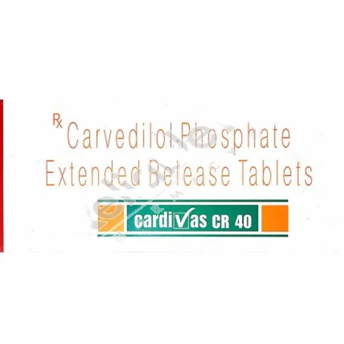Cardivas CR 40 mg Tablet pack