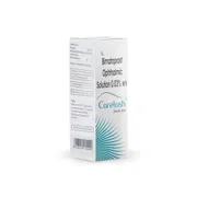 Carelash Ophthalmic Solution Box/Carton showing the Front face.