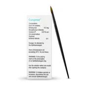 Careprost (With Brush) 3ml 0.03% Box/Carton showing the Front face.