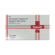 Carvil 3.125 Tablet with Carvedilol