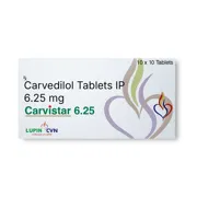 Carvistar 6.25 Tablet Box/Carton showing the Front face.