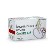 Carvistar 6.25 Tablet Box/Carton showing the Front face.