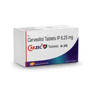 Carzec 6.25 Tablet Box/Carton showing the Front face.