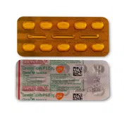 Carzec 6.25 Tablet Blister Pack showing the Front/Back face.