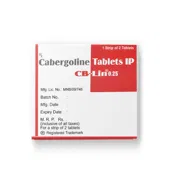 CB-Lin 0.25 Tablet Box/Carton + Blister Pack showing the Front face.