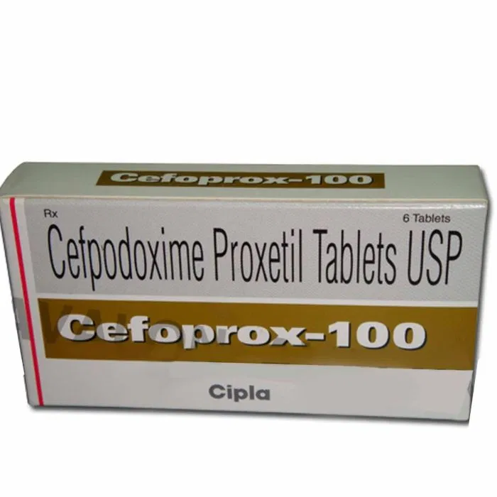 Cefoprox 100 mg Tablet pack