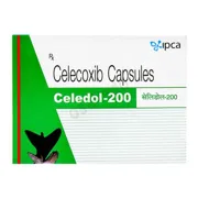 Celedol 200 Capsule Box/Carton showing the Front face.