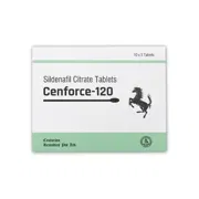 Cenforce 120 Mg Box/Carton showing the Front face.