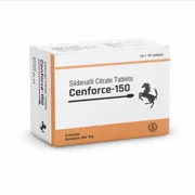 Cenforce 150 Mg Box/Carton showing the Front face.