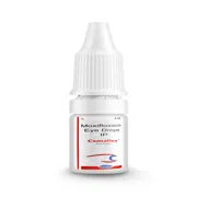 Centaflox eye drop 5 ml Eye Drops Bottle showing the Front face.