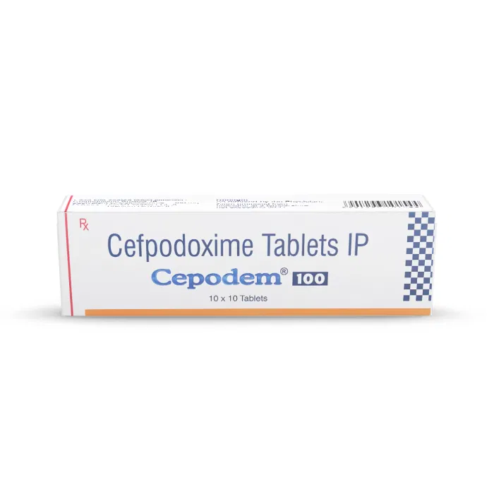 Cepodem 100 mg Tablet pack