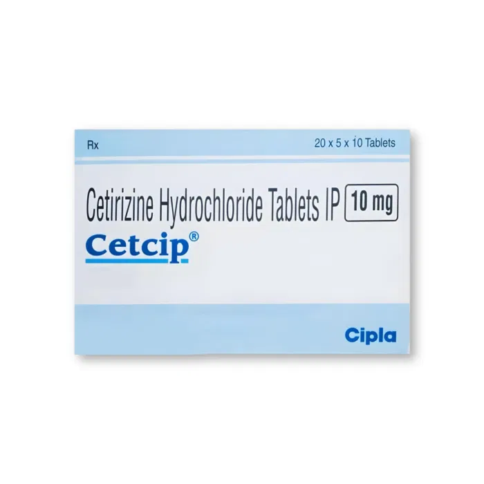 Cetcip 10 mg Tablet pack