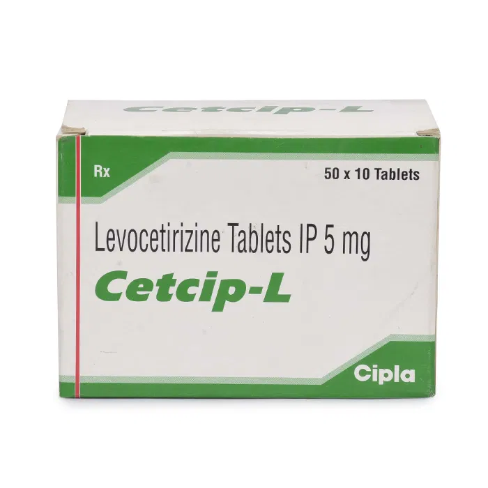 Cetcip L 5 mg Tablet pack