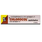 Chlorocol 3 gm Sachet showing the Front face.