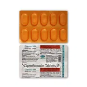 Cipcoz 500 Mg Tablet Blister Pack + Strip showing the Front/Back face.