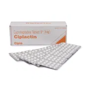 Ciplactin 4 Mg Box/Carton + Blister Pack showing the Front face.