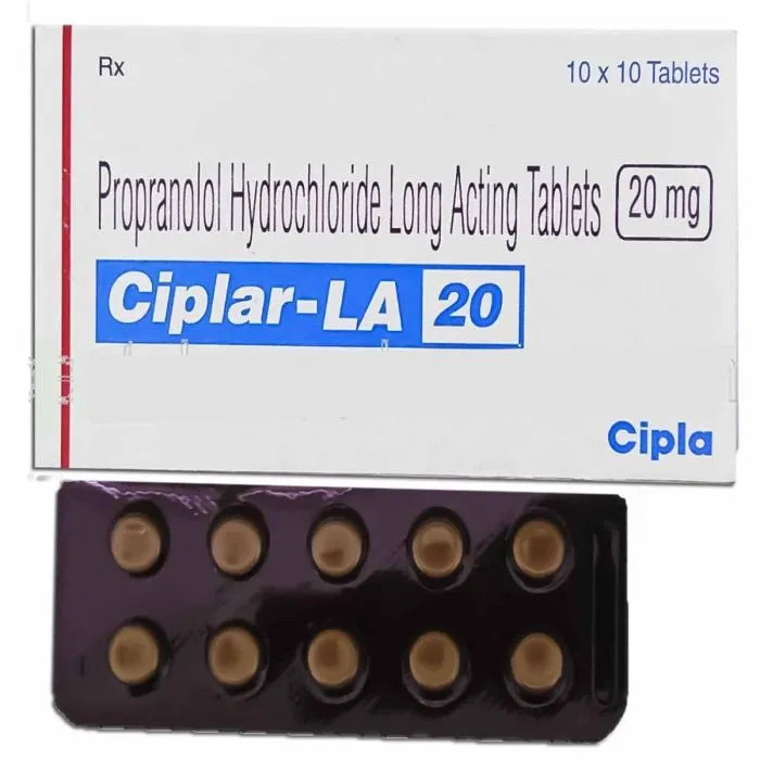 Ciplar 20 mg Tablet pack