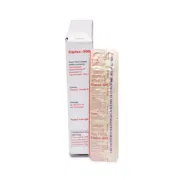 Ciplox 500 Mg Box/Carton + Blister Pack showing the Front face.